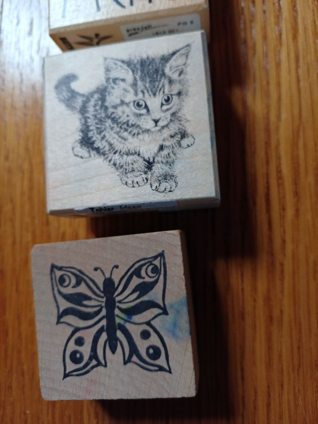 Stempel: Motivstempel von gebrauchtem Bastelmaterial – Gebraucht aus Gächliwil von lesidees 1