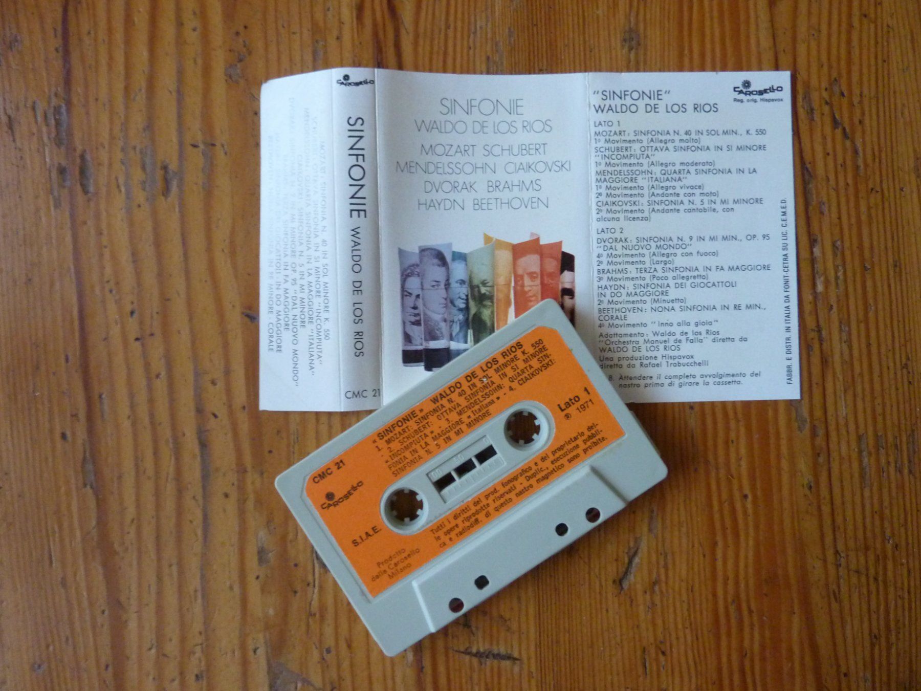 Musicassette: Musikkassette: Waldo de los Rios – Usato da Effretikon venduto da Lupari 1