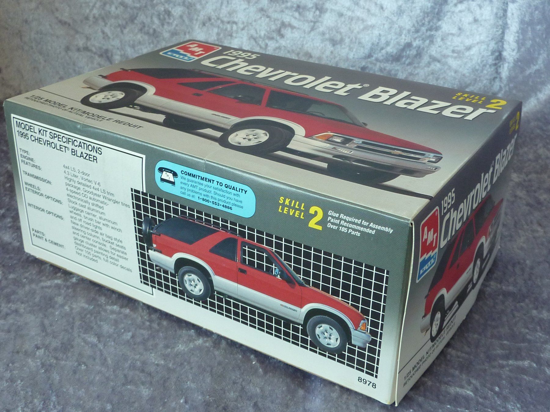 AMT/ERTL Modellini d'auto: Chevrolet Blazer 1995 1:25 – Usato da Dürrenäsch venduto da modellautos4you 1