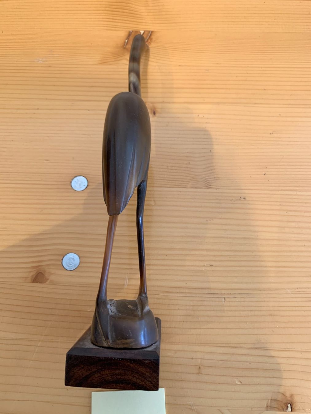 Figuren: Fischreiher aus Stein auf Sockel. – Gebraucht aus Mumpf von dadaboygugulini 4