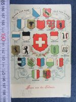 ARMEE SUISSE EINER FÜR ALLE ALLE FÜR EINEN RELIEF-AK 1904