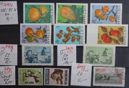 Vietnam Nord ex. Kat. 23-593 **/(*)/gest. Kat. 40 Euro