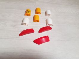 Lego Zylinderhälften und Panele