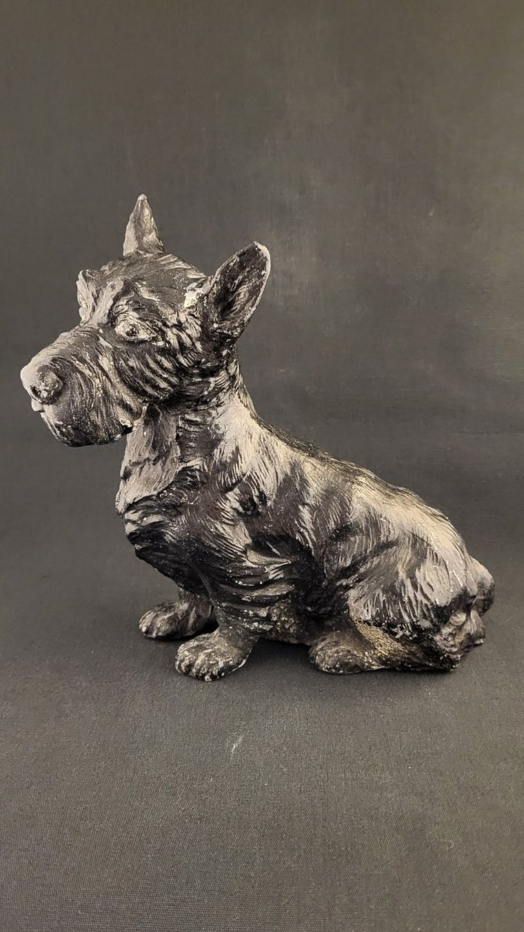Statuette: Scotch-Terrier Black and White – Usato da Basel venduto da spinne02 5