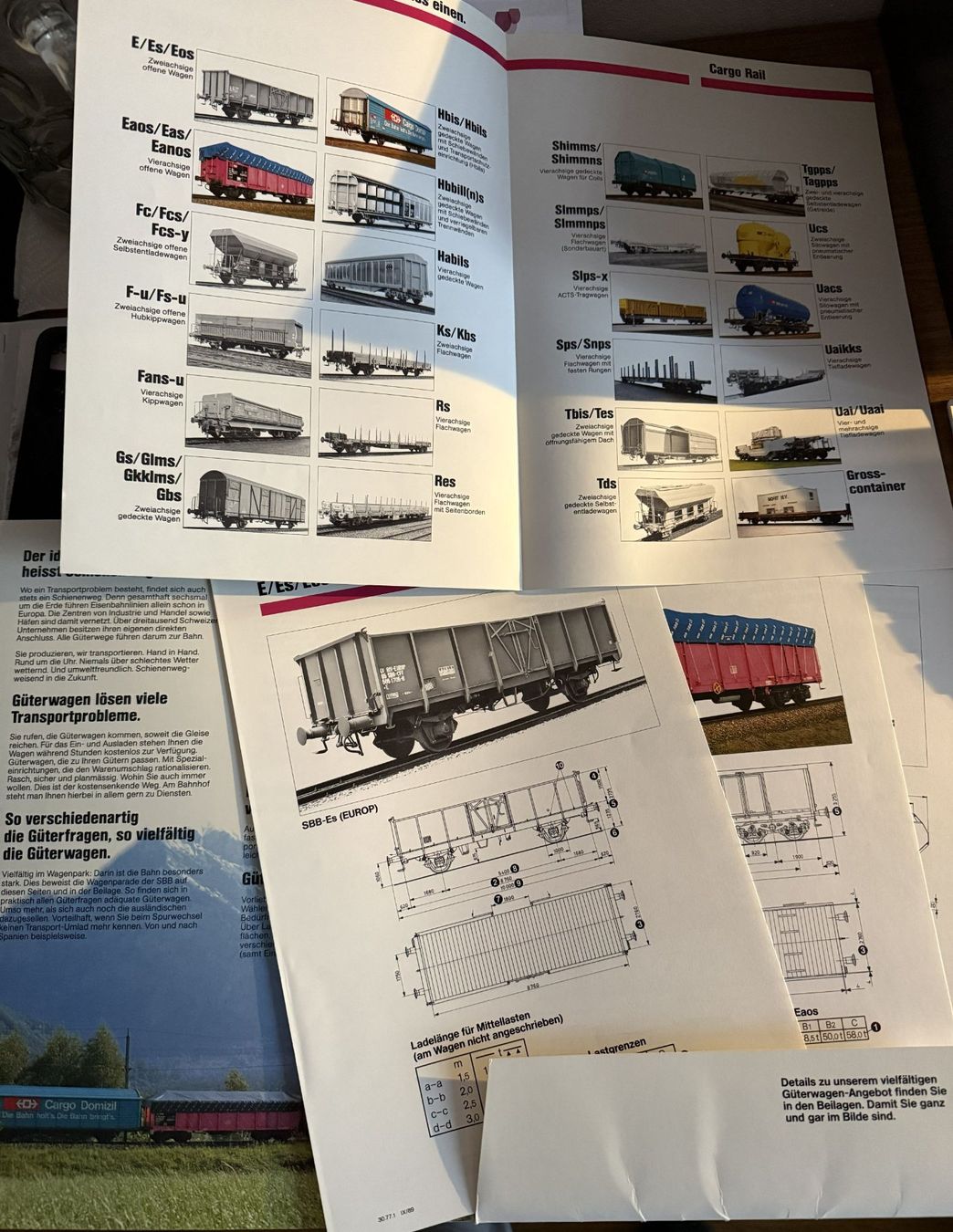 Dokumente: SBB PROSPEKT CARGO – Gebraucht aus Langnau i.E. von Rbigi 1