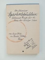 Erstausgabe: Authentisches Sparkochbüchlein 1975 Vintage Top