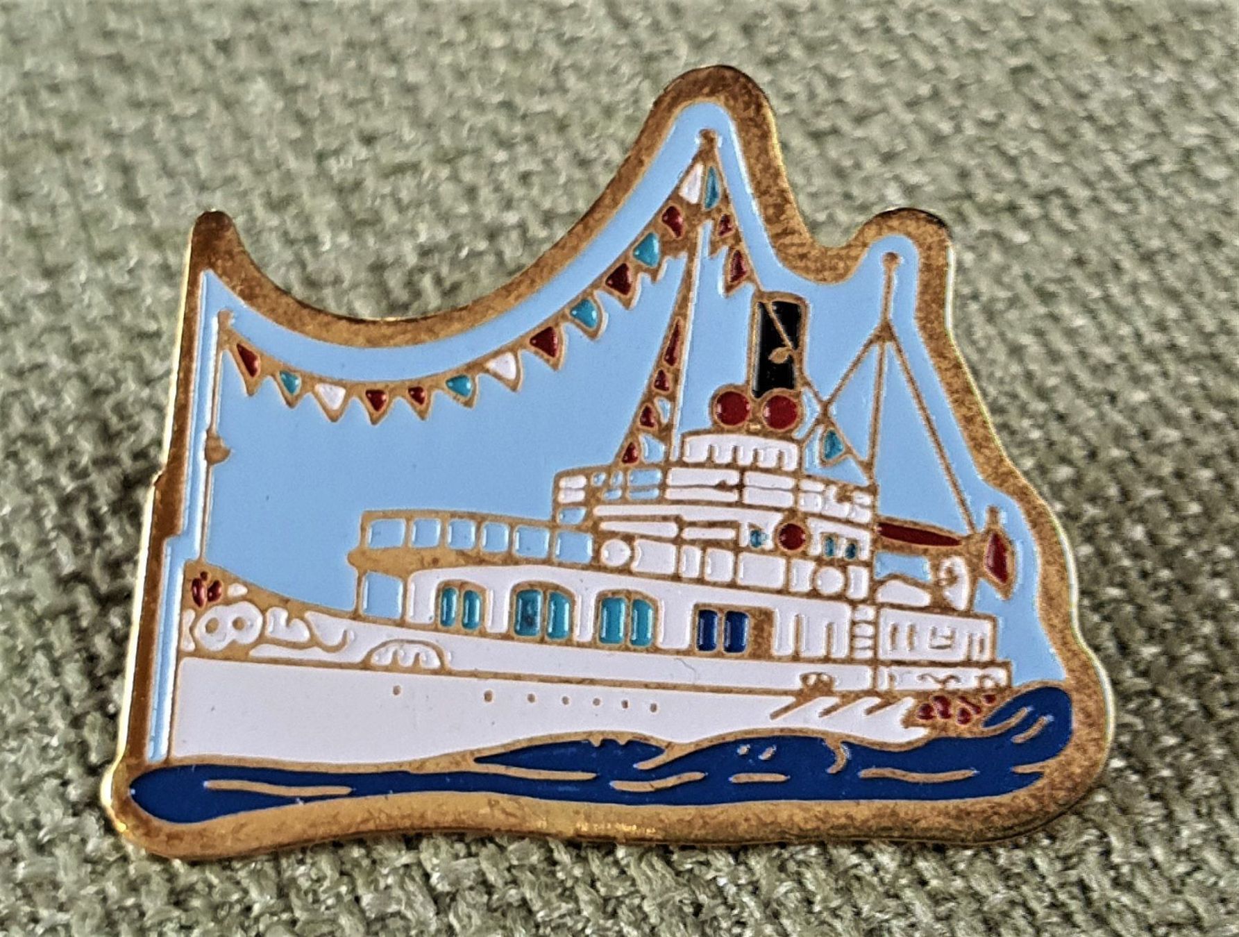 Plaketten & Abzeichen: D634 Schiff DS.Gallia Vierwaldstättersee – Gebraucht aus Reinach BL von Boston-Verkauf