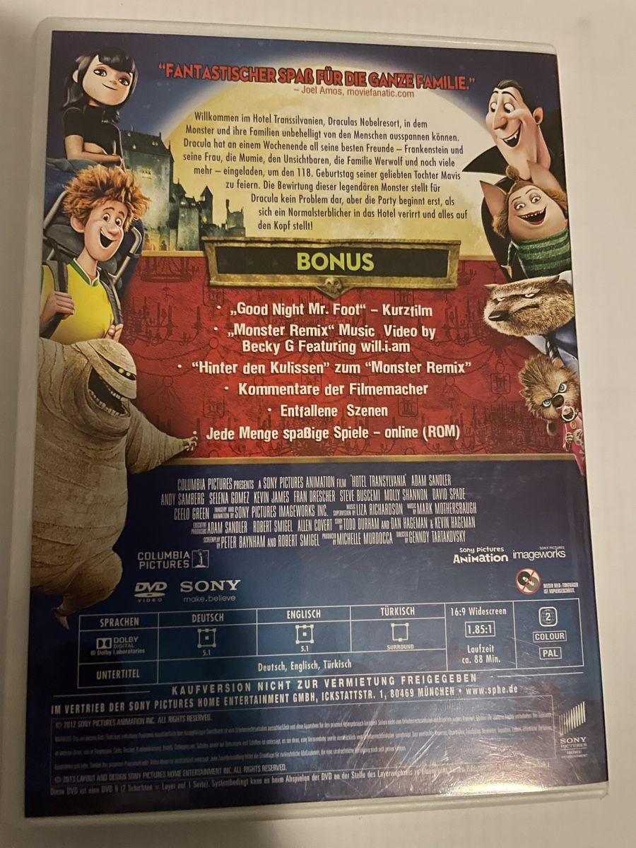 Tous les DVDs: Hotel Transsilvanien – D'occasion à Winterthur par Cobraforce 1