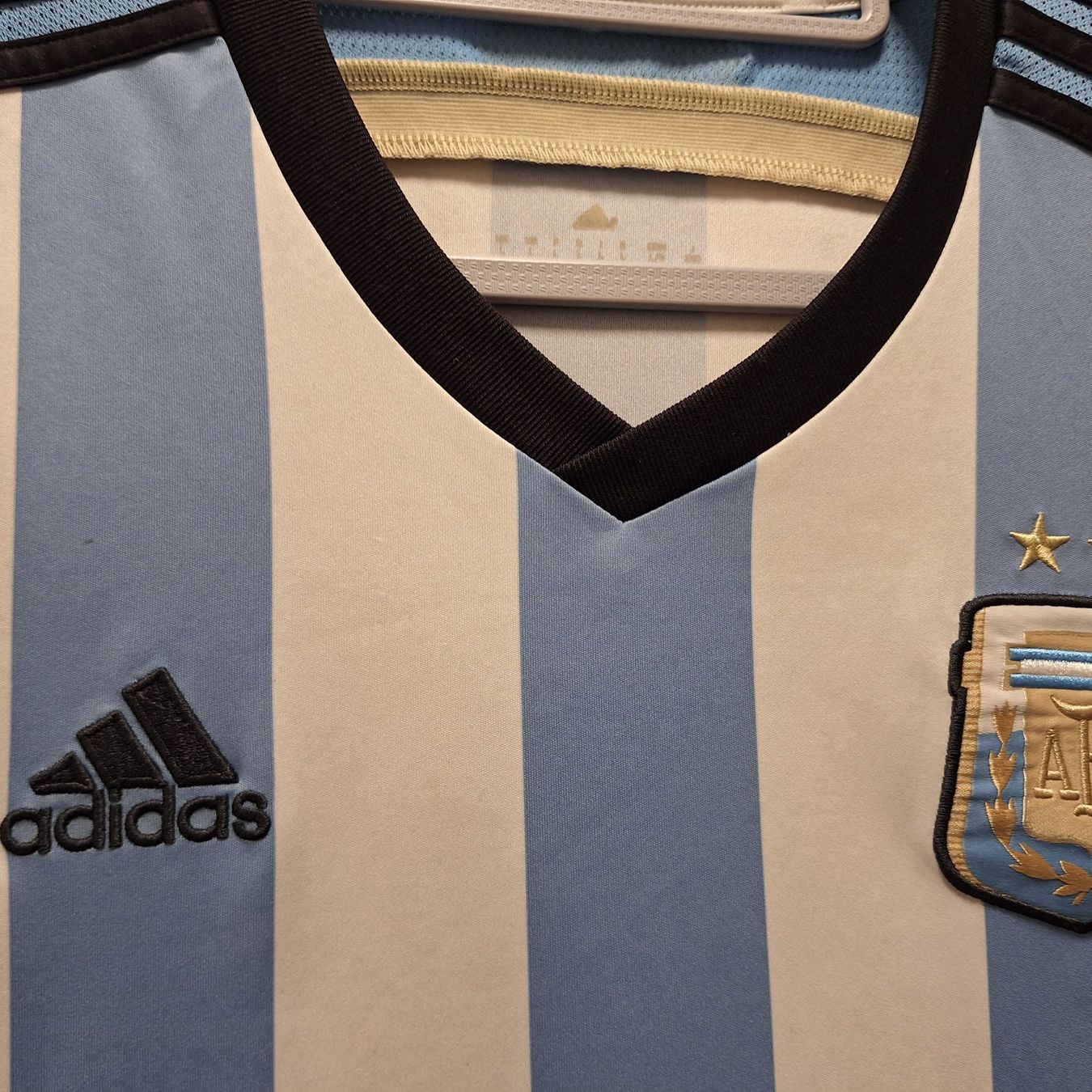 Adidas Canottiere & Pantaloni: Adidas Argentina  Mannschaft L  2014 – Usato da Bellinzona venduto da LA-ropa-de-Juan 5
