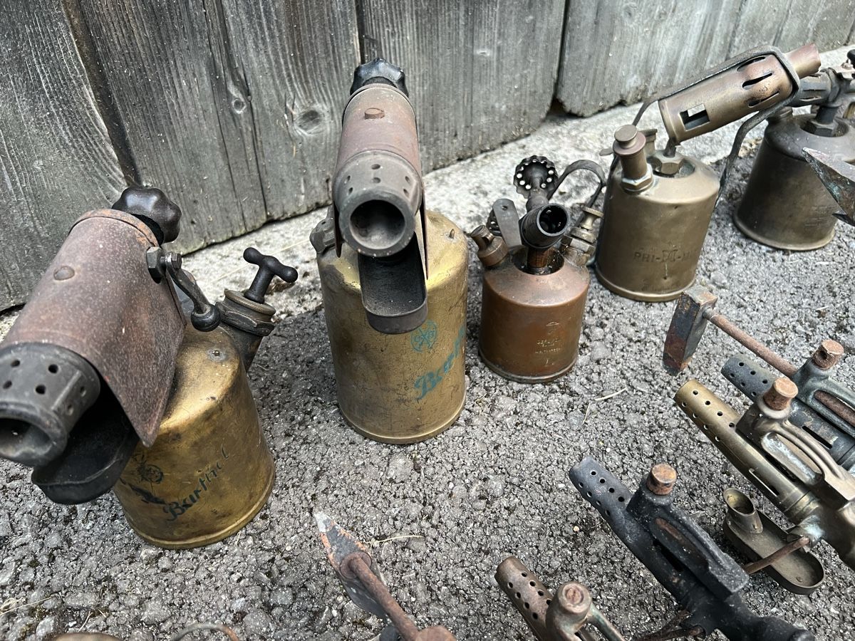 Tutti gli attrezzi: Antike Lötlampen Sammlung Bunsenbrenner Sievert Barthel – Usato da Theilingen venduto da ovi123 6