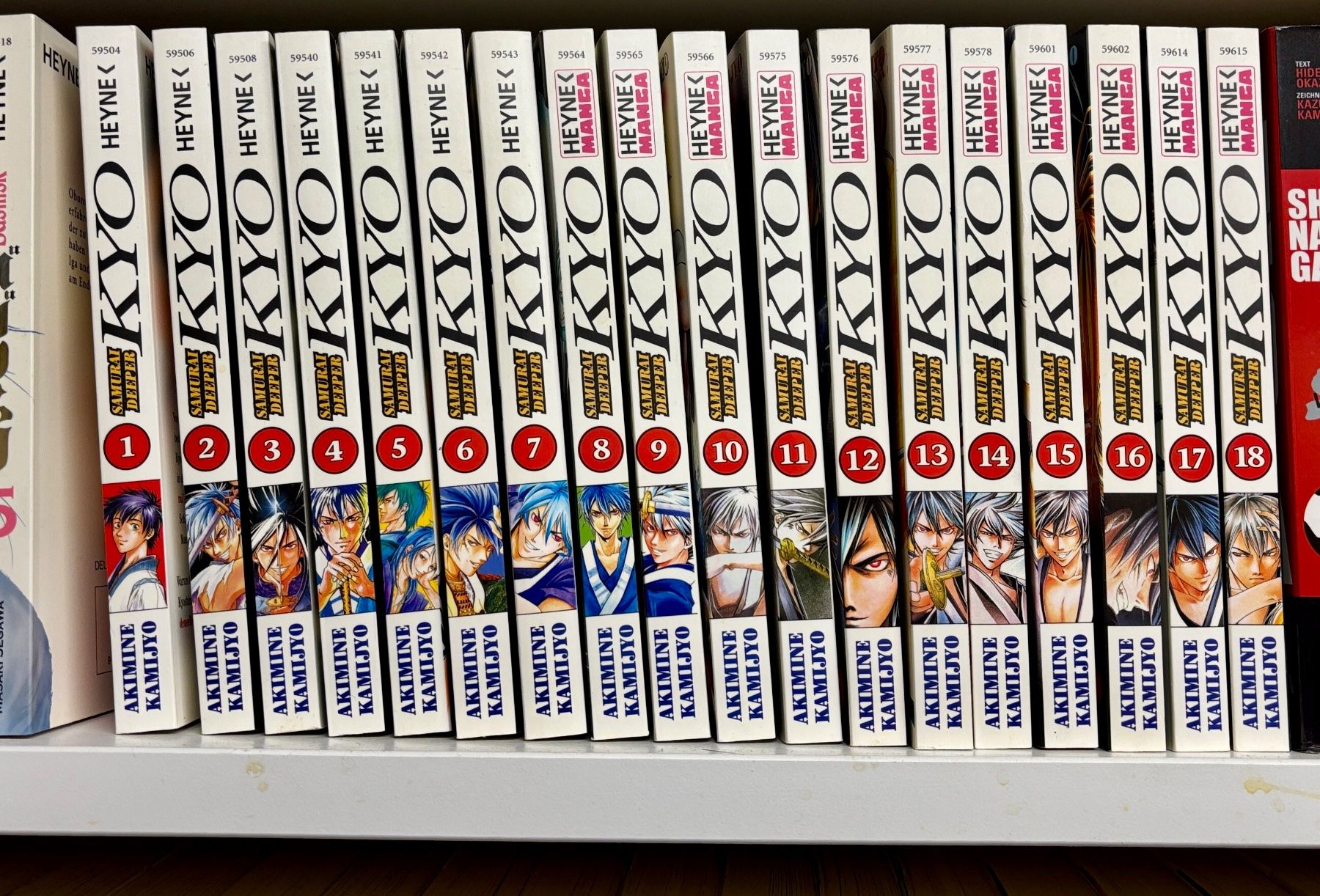 Comics: Samurai Deeper Kyo, Manga, Band 1 bis 18 – Gebraucht aus Frauenkappelen von Doc_Snyder 1