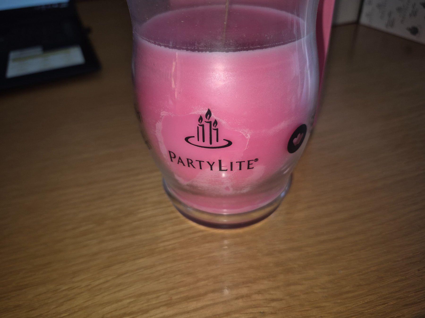 Partylite Bougies: Partylitte Duftwachsglas Orangensorbet – Neuf (Voir description) à Buttikon SZ par sefa02 2