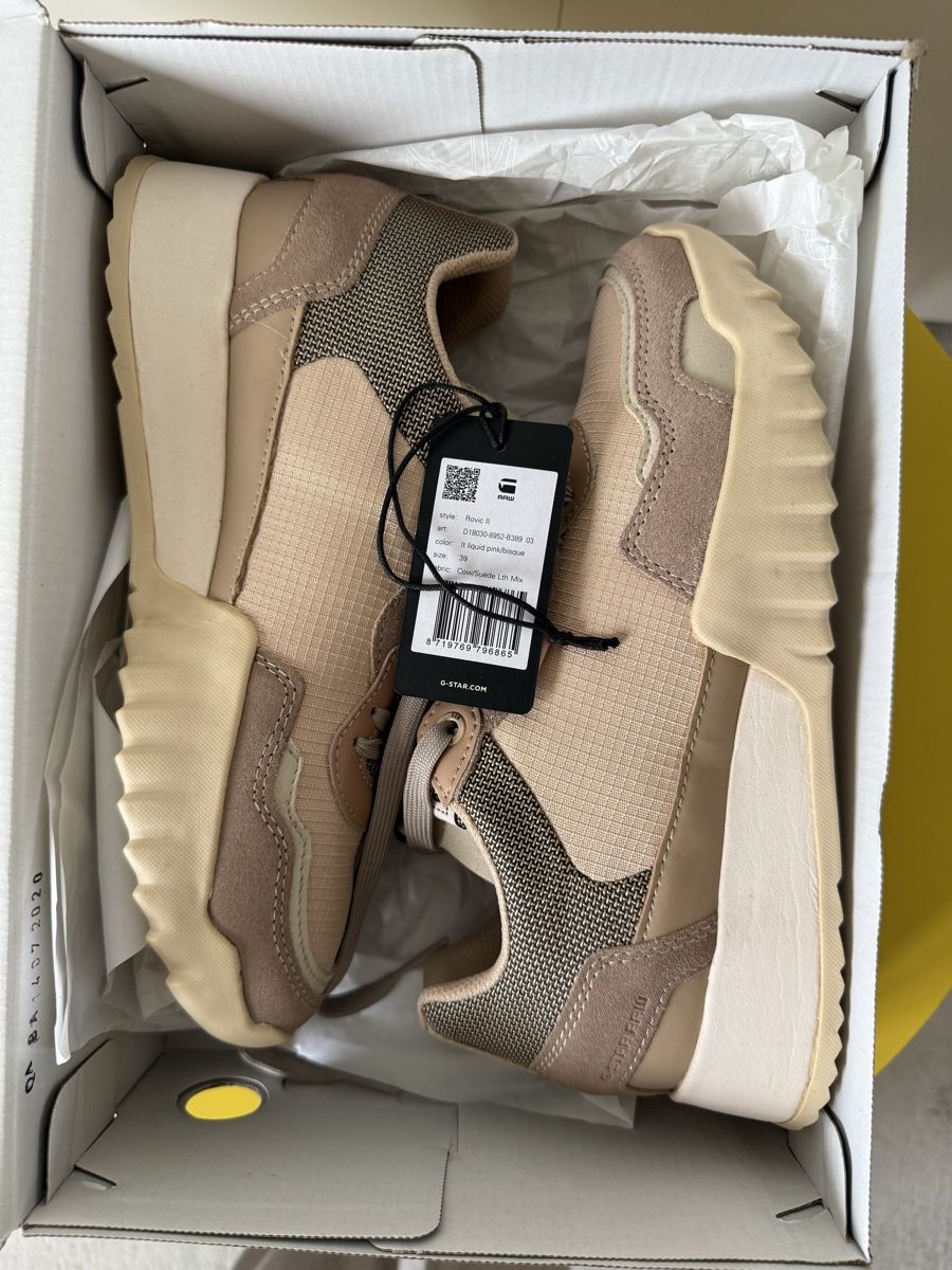 G-Star Scarpe da donna: G-STAR RAW - Sneaker low - light liquid pink/bisque, neu – Nuovo e nell'imballaggio originale da Schaffhausen venduto da ModestyB 3