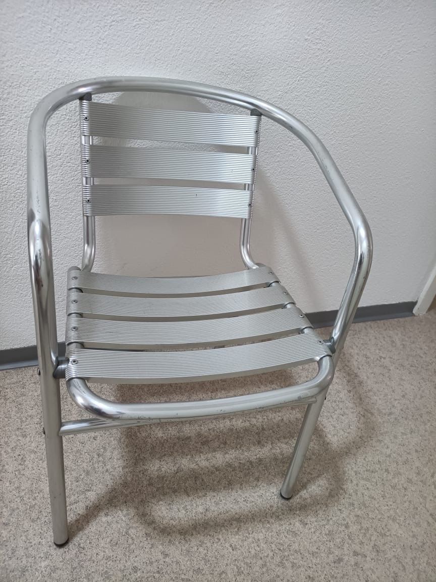 Sedie: Aluminium Stuhl 2 st – Usato da Wohlen AG venduto da yev_q62x 1