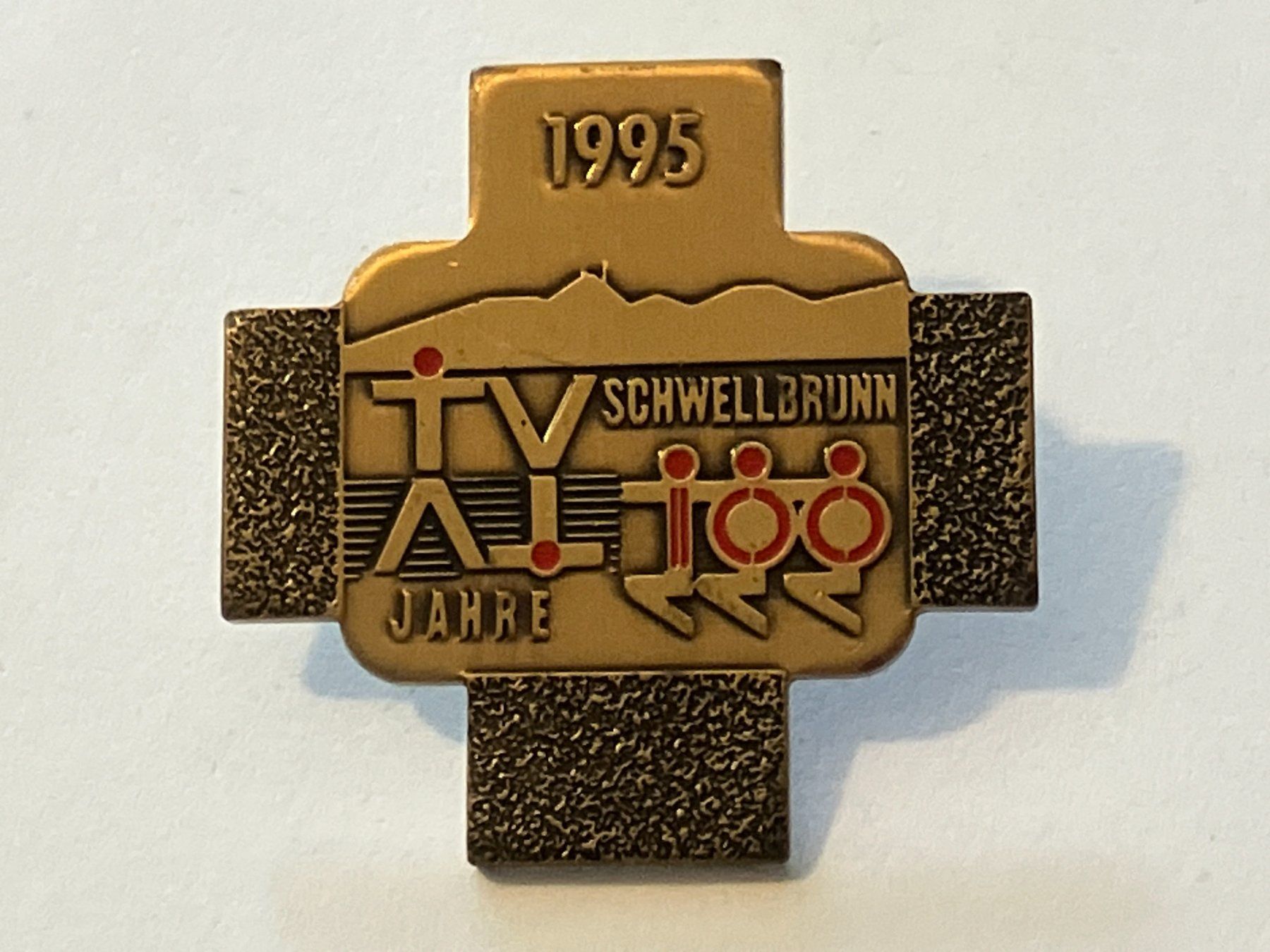 Placchette & Badge: 1 Pin TV Schwelbrunn 1995 – Usato da Basel venduto da djwwpp