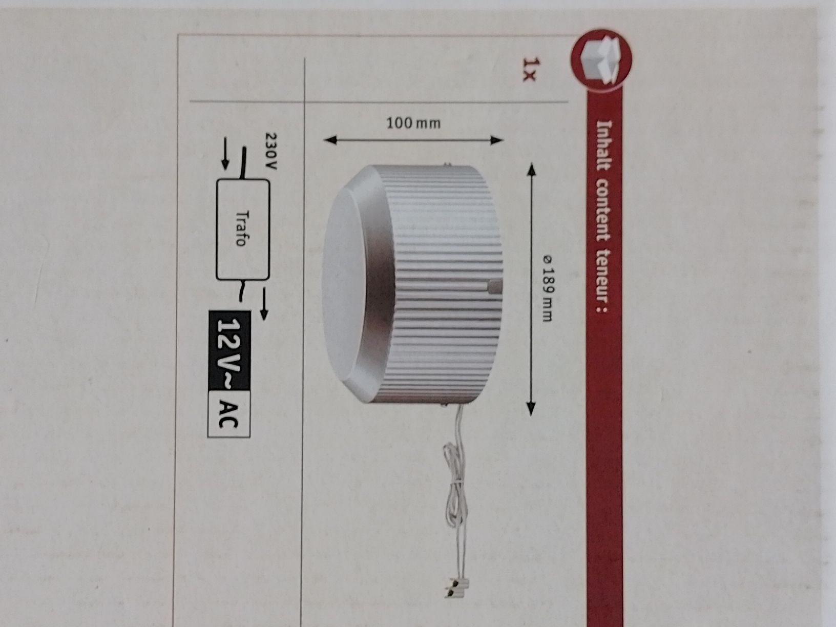 Lampade: Paulmann Halogen Transformator 300w ungebraucht – Nuovo (secondo la descrizione) da Erlinsbach venduto da Yanny 1
