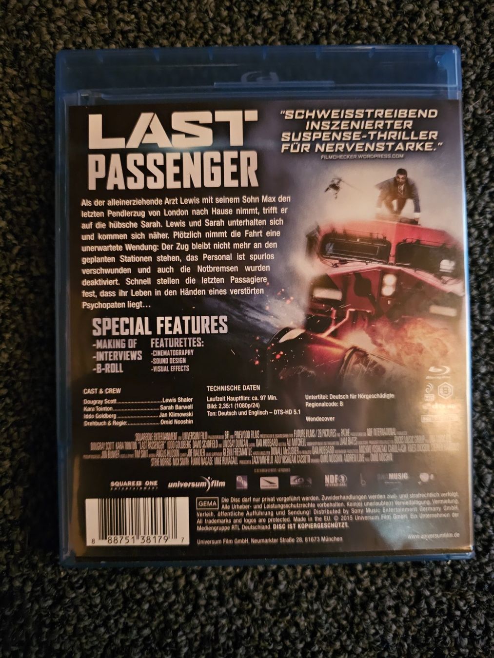 Tutti i DVDs: LAST PASSENGER – Usato da Ruswil venduto da jan_bxl5 1