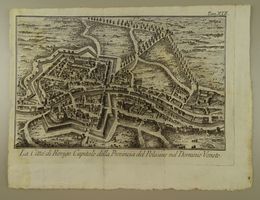 ROVIGO, ITALIEN, KUPFERSTICH UM 1750