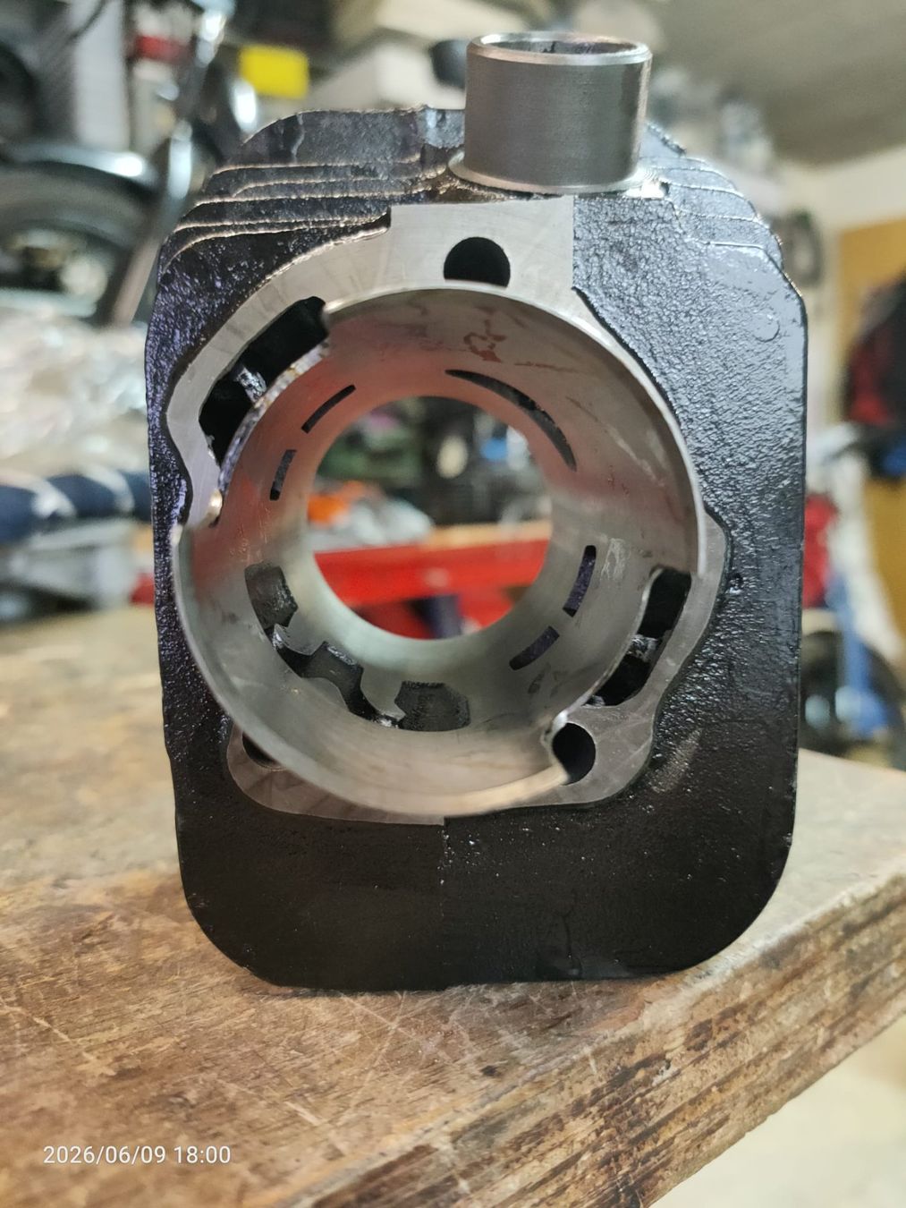 Piaggio Parti ricambio per ciclomotori: Piaggio Ciao Zylinder Pinasco NOS – Nuovo e nell'imballaggio originale da Künten venduto da Rocchi71 6