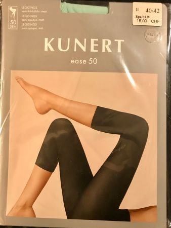 KUNERT 7/8 LEGGINS SEMI-BLICKDICHT - 50 DEN -GRÖSSE II 40/42