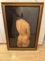 Gemälde: Akt einer Frau, Umberto M., 1948, gerahmt!