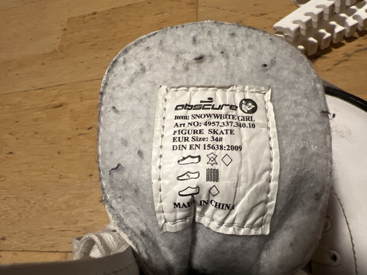 Pattini da ghiaccio: Schlittschuhe / Eislaufschuhe – Usato da Basel venduto da Mirkymirc 4
