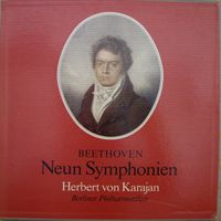 BEETHOVEN - Neun Symphonien. Box 8 vinyls.‎
