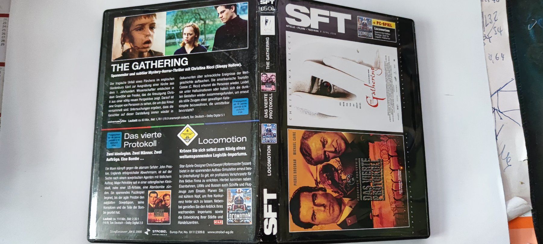 Alle DVDs: The Gathering & Das vierte Protokoll (2 Spielfilme – Gebraucht aus Laufenburg von Toni5010