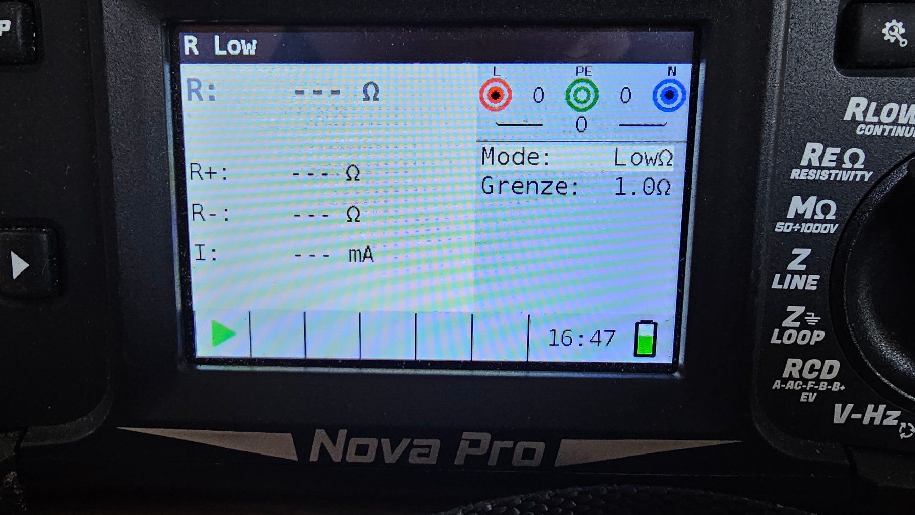Mesurer: Uniks Nova Pro Multifunktionstester  Installationstester NIV – D'occasion à Boniswil par LakeSide_Boniswil 3