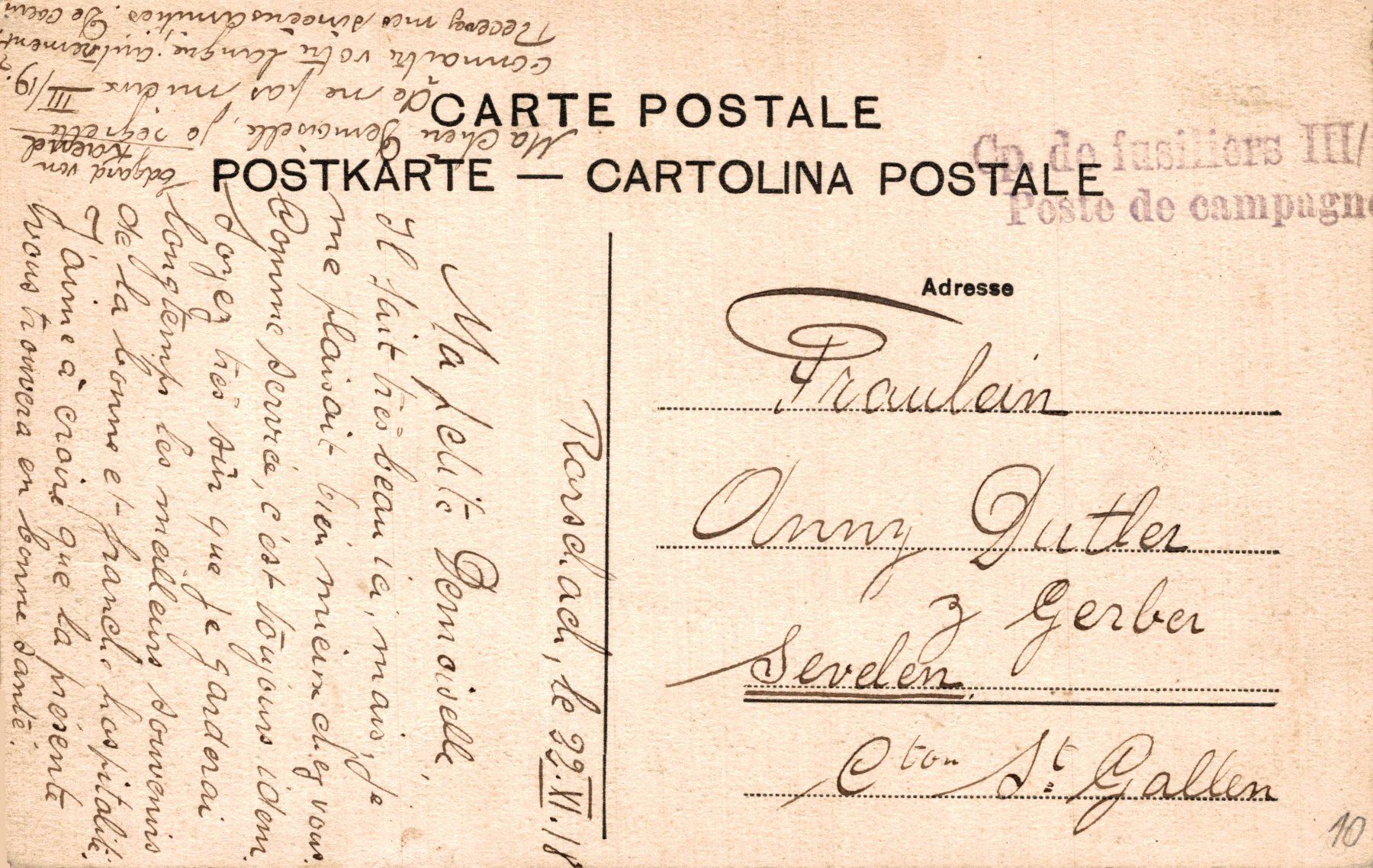 Cartoline postali: Rorschach - Columbanuskirche – Usato da Bronschhofen venduto da Astore 1