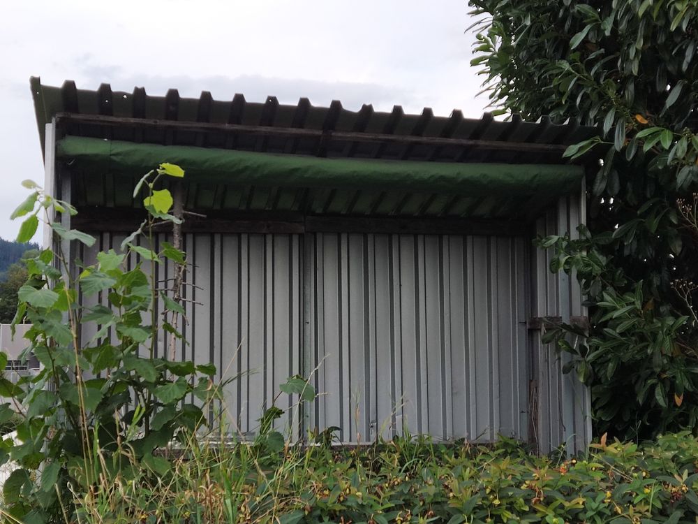 Metall Gerätehaus Gartenhaus Unterstand Blechhütte Kaufen auf Ricardo