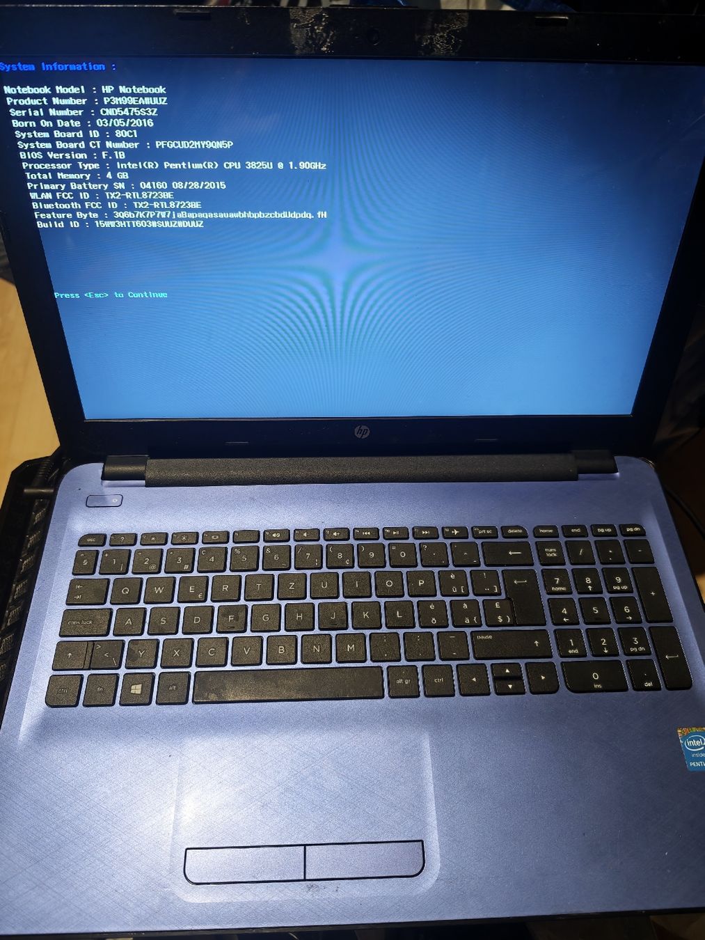 Hewlett Packard Notebook: 2 Laptops HP ab 1fr – Usato da Lungern venduto da Laut_musik 4
