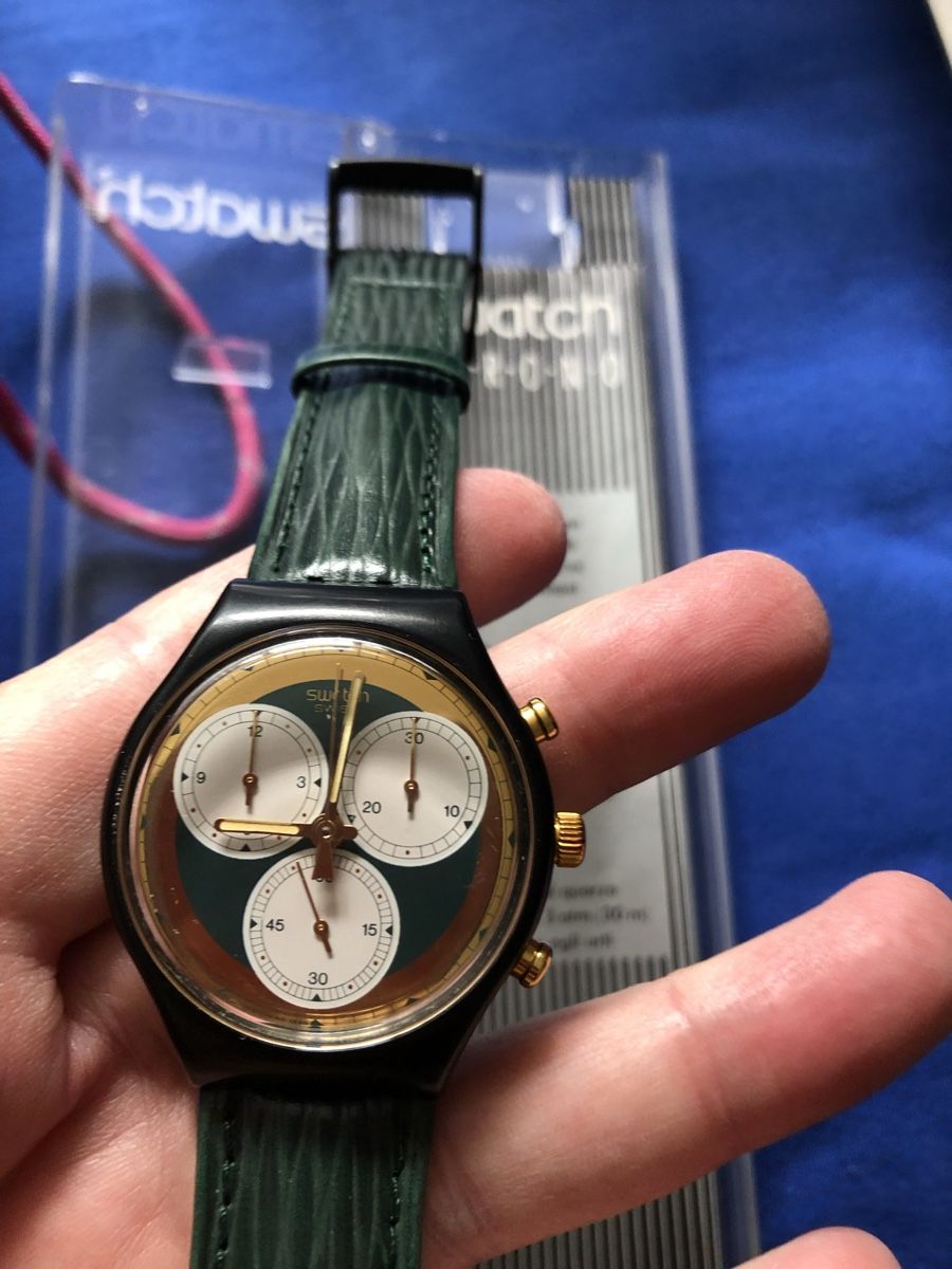 Swatch Orologi: Swatch Rollerball Armbanduhr / Uhr Chrono – Usato da Aesch BL venduto da comven 2