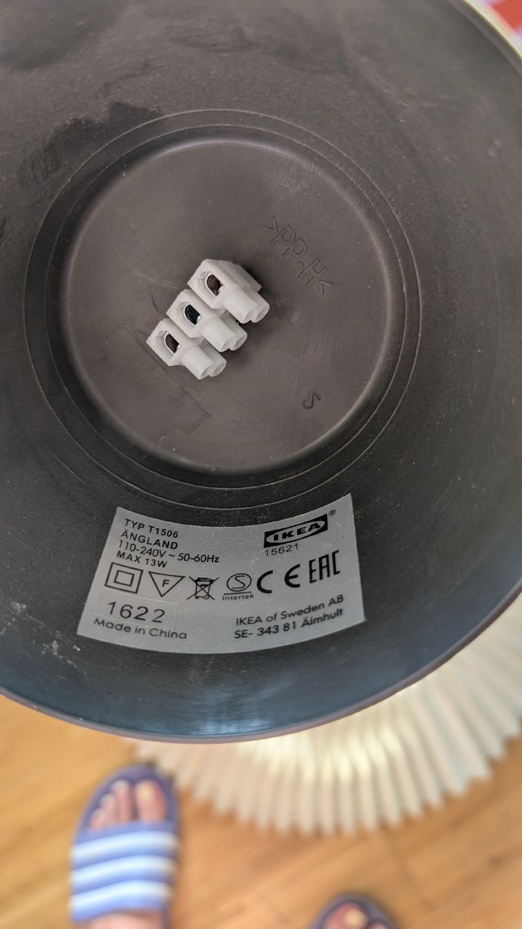 Ikea Abat-jours: Plissee Deckenlampe weiss – D'occasion à Zürich par len_n8dn 2