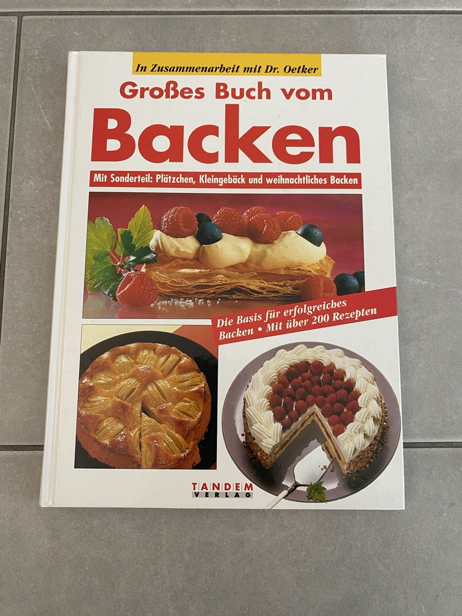 Libri: Backbuch: Grosses Buch vom Backen – Difettoso da Hünenberg See venduto da lar_9zjk