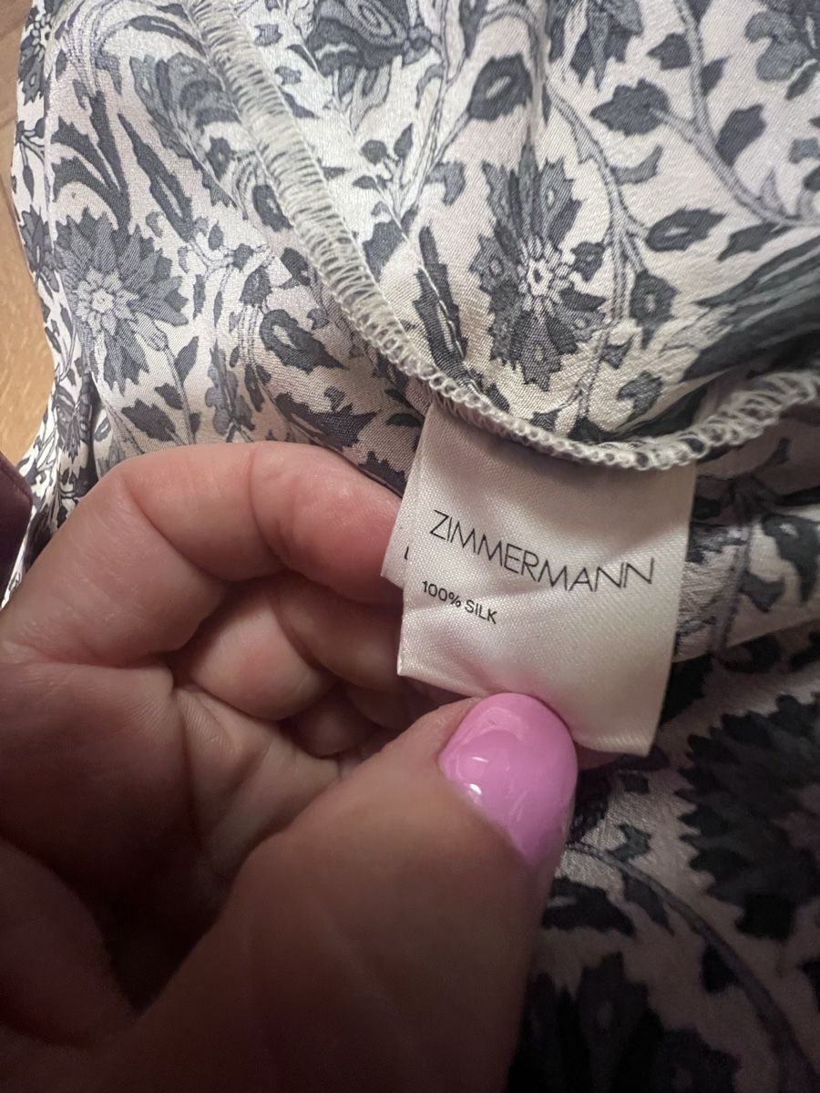 Zimmermann Pantaloni: Zimmermann Hose reine Seide Gr.0 – Usato da Burgdorf venduto da puppennetz 5