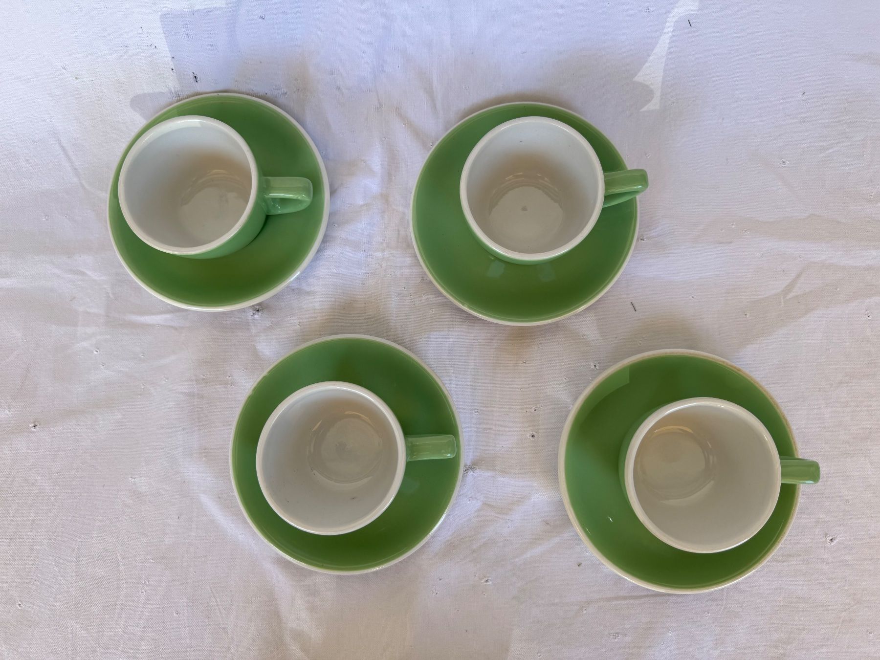 Rössler Tazze: Tasse café Rössler vert Design Rössler Kaffeetasse grün – Usato da GRAND - LANCY venduto da petitpain67 1