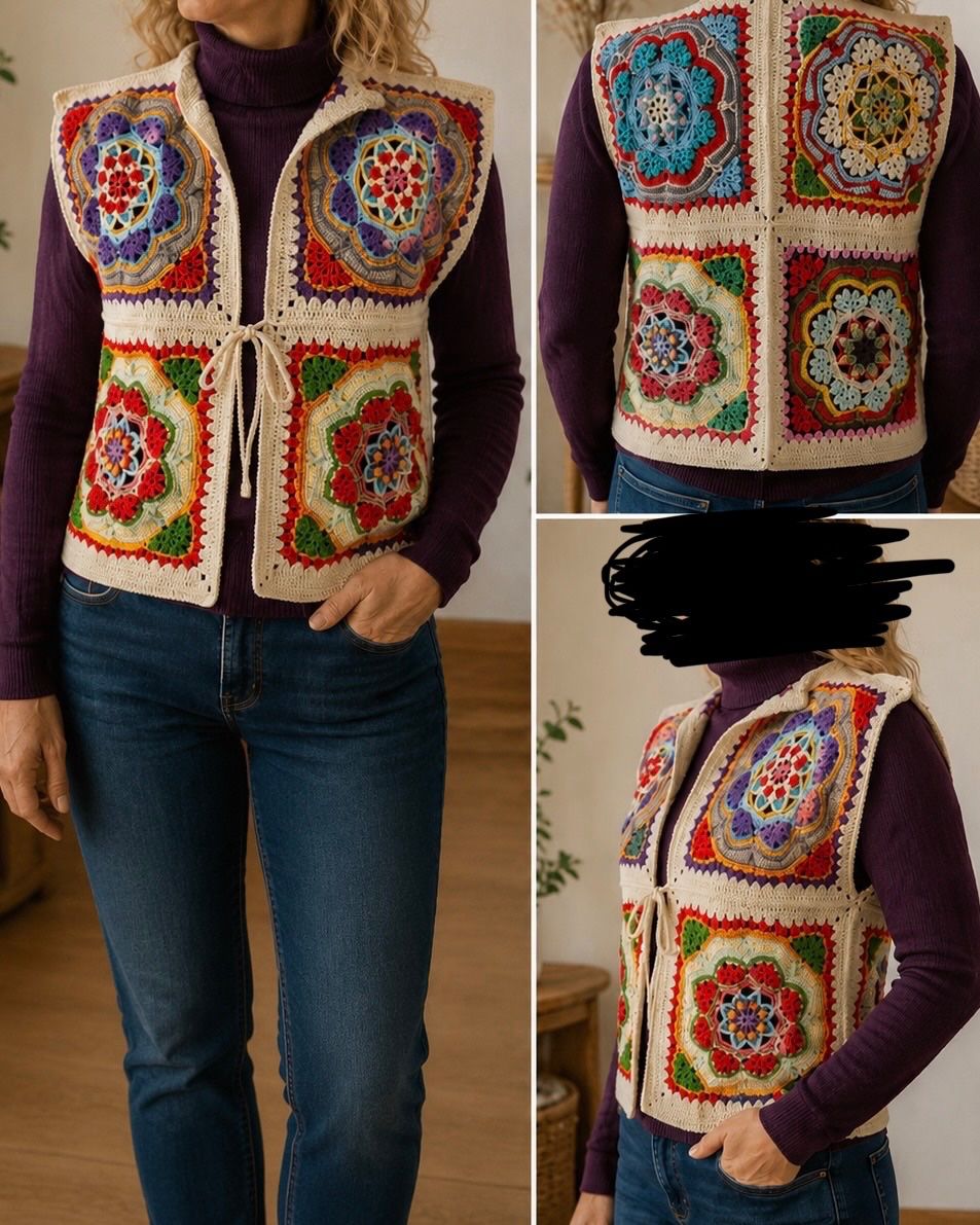 Pullover & Sweatshirts: Handgestrickte Weste/Gilet – Neu und originalverpackt aus Erlinsbach SO von dikaan 1