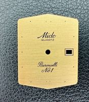 MIDO - CADRAN MIDO QUARTZ BARONVELLI N°1  27x21.5mm - NOS