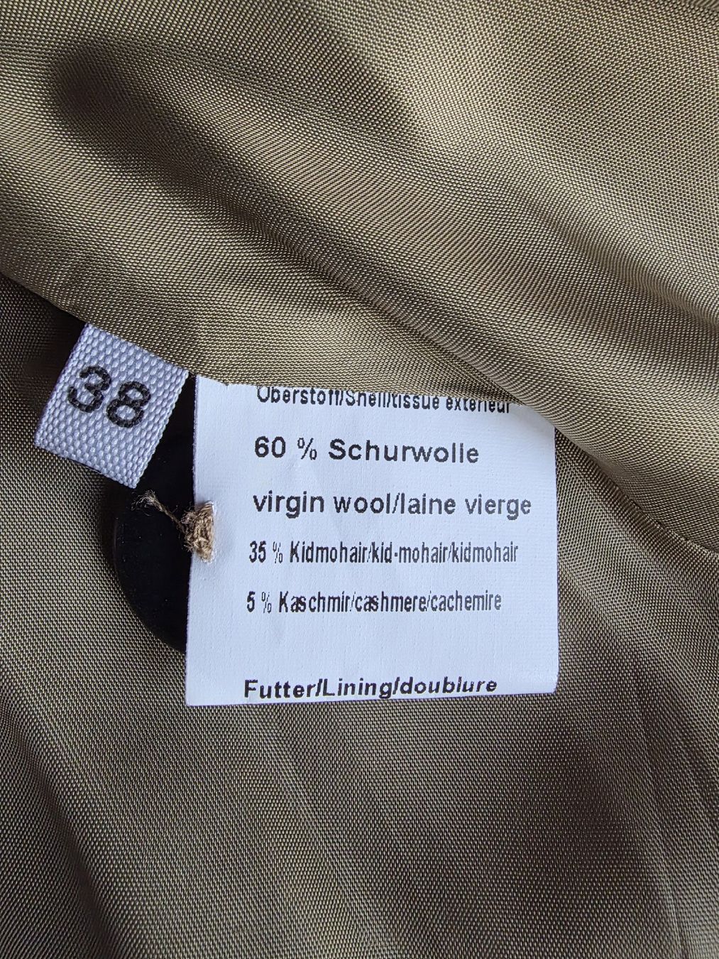 Bauer Giacche: BAUER – Plaid Cape Jacket with Velvet Collar – Nuovo (secondo la descrizione) da Savigny venduto da mar_pfd8 6