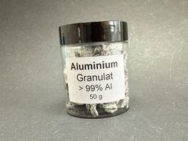 Aluminium Granulat 99% Al, 100 g