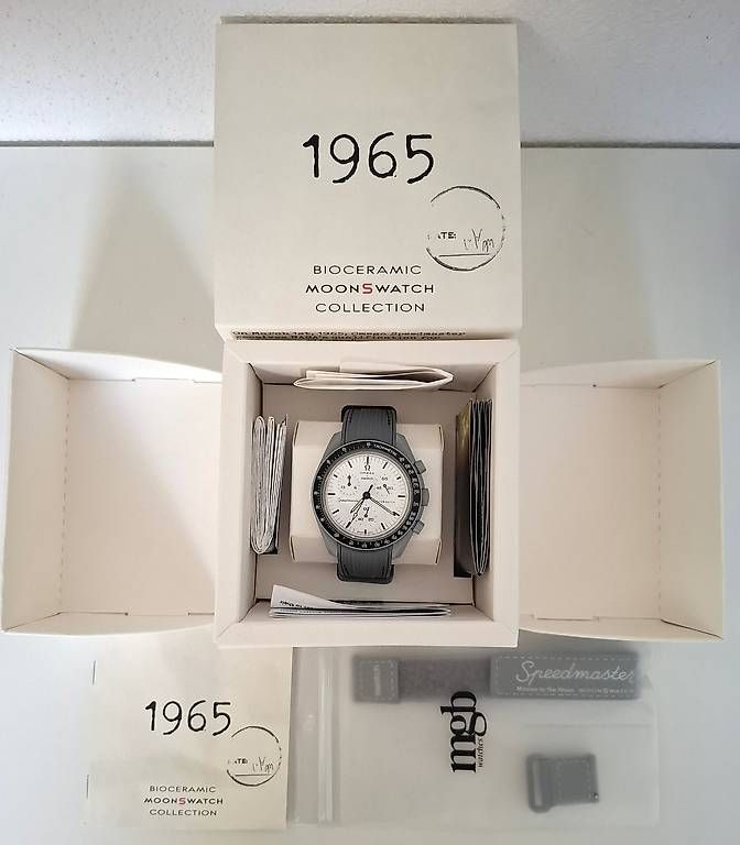 Swatch Orologi: Omega & Swatch Moonswatch 1965 – Usato da Lupfig venduto da nik_7sxm