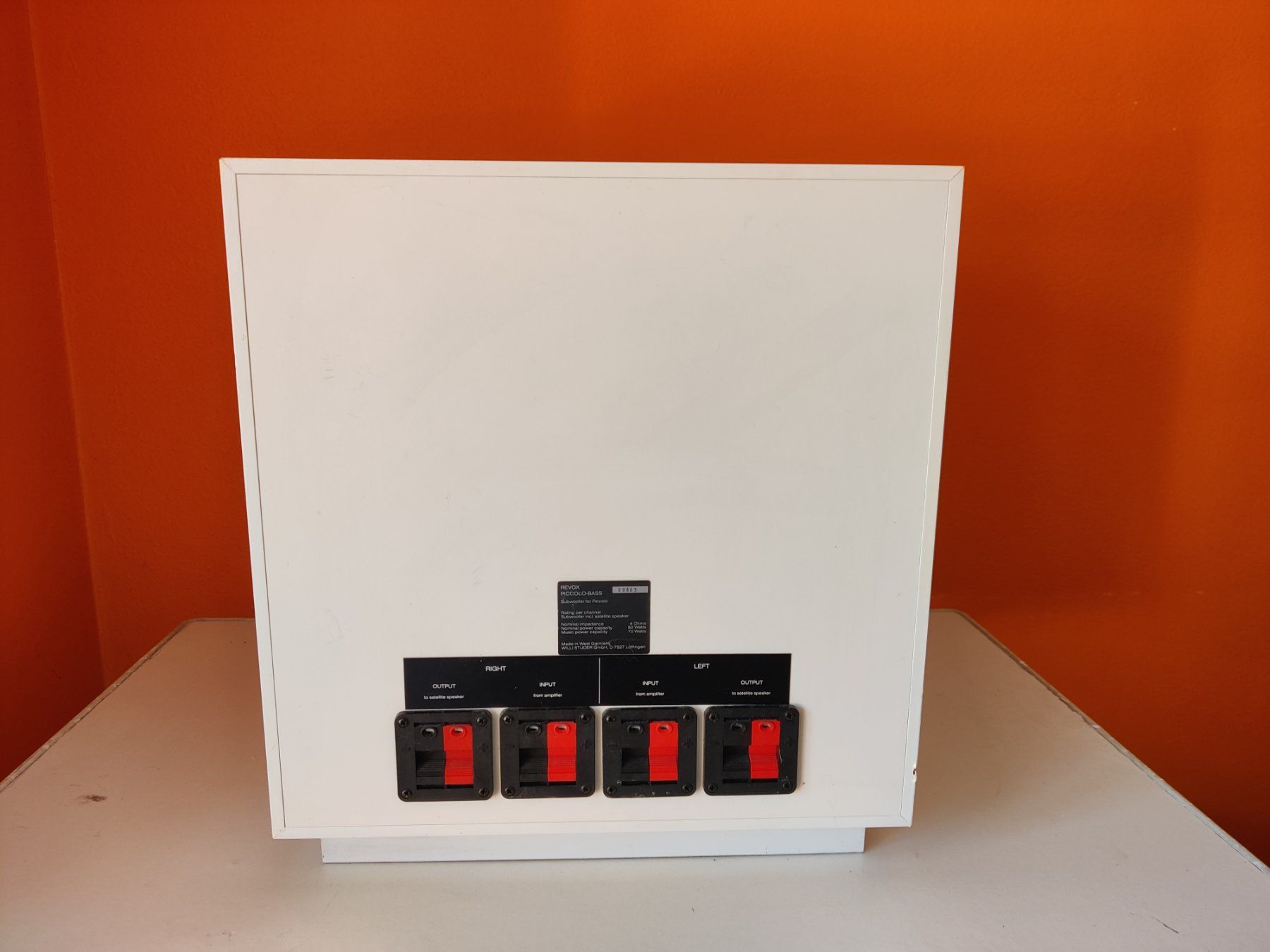 Revox Home Cinema: SUBWOOFER REVOX – Usato da Novazzano venduto da cri_kd9t 5