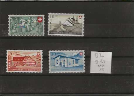 Alle Briefmarken: timbre Pro Patria B30 à B33 ** – Neu (gemäss Beschreibung) aus Sorvilier von carose01