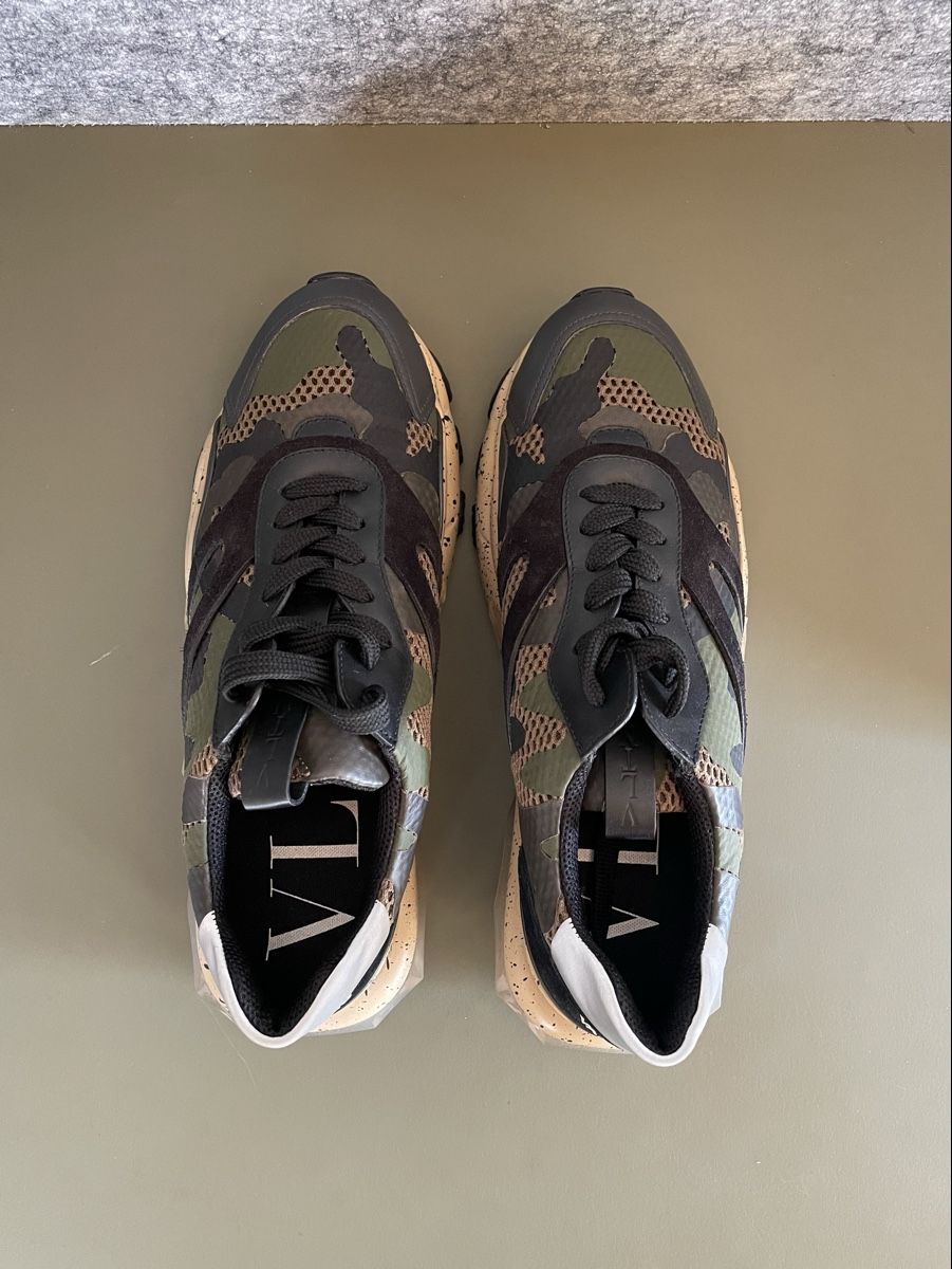 Valentino Herrenschuhe: Valentino Sneaker Camouflage Gr. 42 – Neu (gemäss Beschreibung) aus Basel von Cristina2015 3