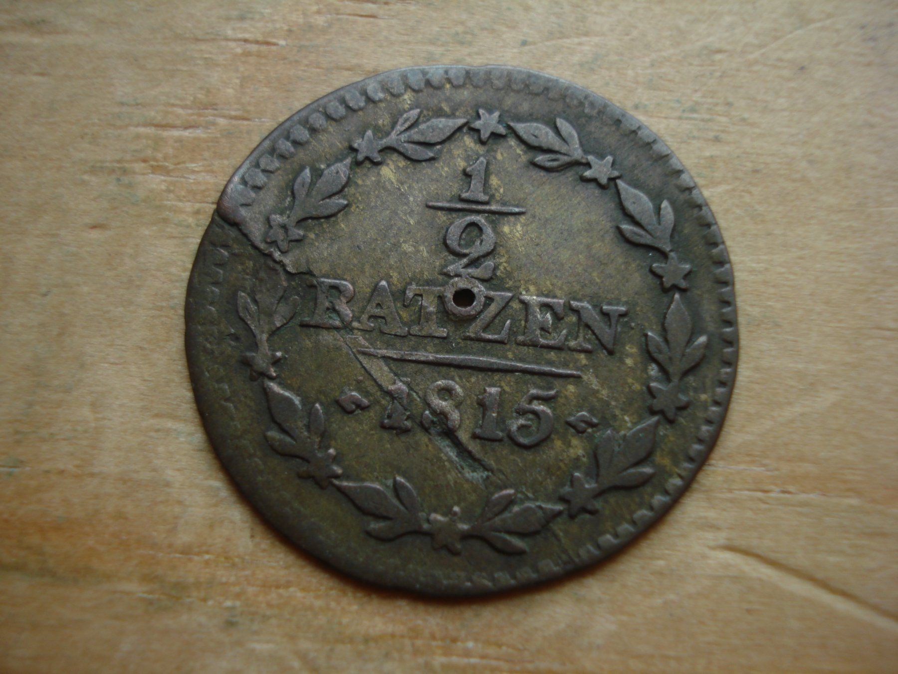 Tutti le monete: (W5) Aargau 1/2 Batz 1815 – Usato da Erlach venduto da Net-Coins 1