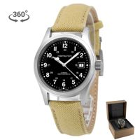 Hamilton Men's H69439933 Khaki Field Black Dial