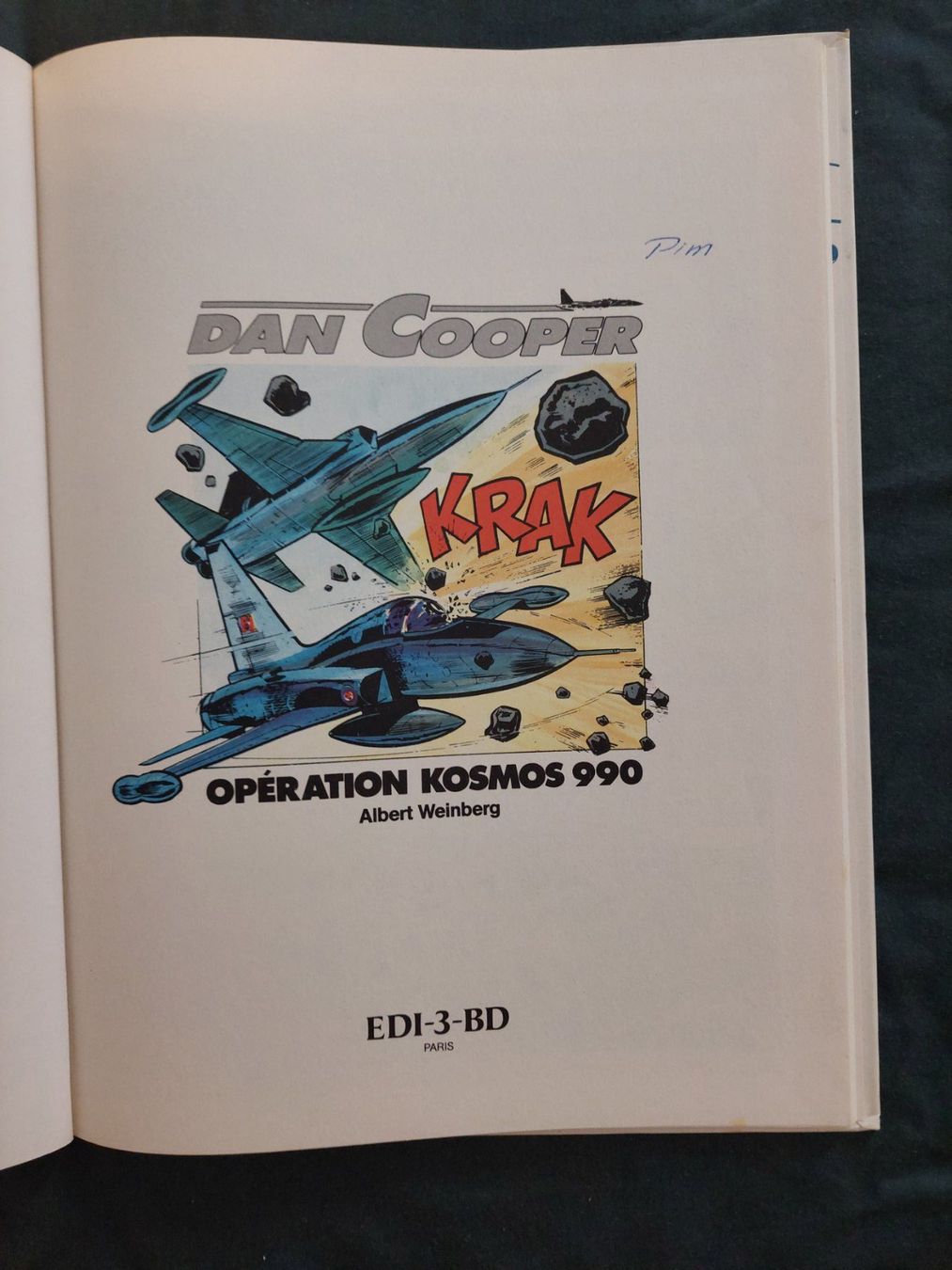 Fumetti: Dan Cooper / Opération Kosmos 990 EO 1980 TBE – Usato da Genève venduto da Blu_BD 3