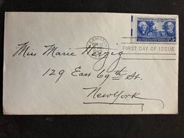 USA 1949 FDC 200 J. Washington & Lee Universität Lexington