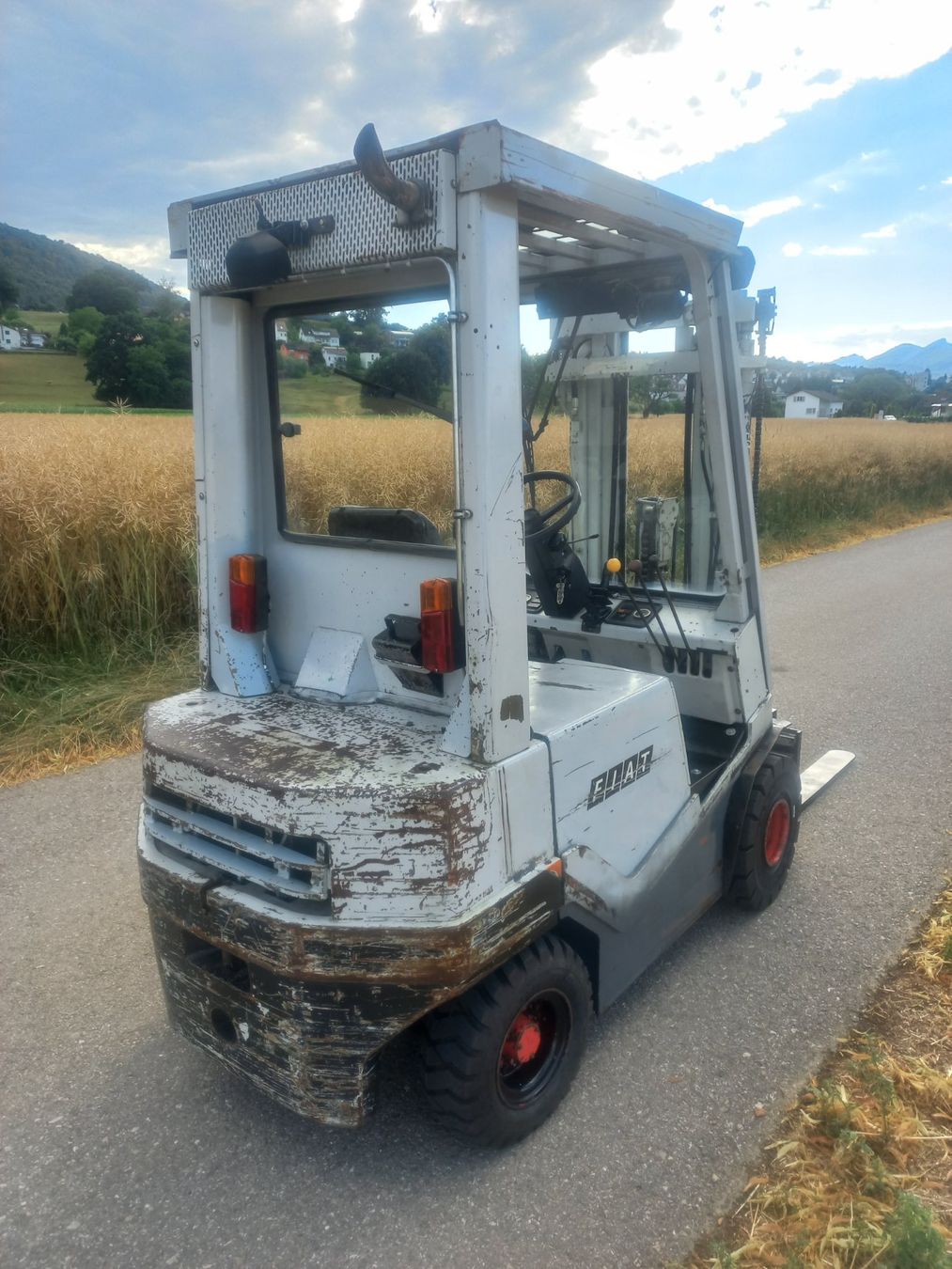 Diesel Carrelli elevatori e a forche: Dieselstapler FIAT Stapler Triplex Vollfreih. Seitenschieber – Usato da Dulliken venduto da Classiclerch4657 4